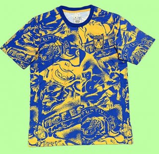 Maillot training Tigres 2025-26 bleu jaune