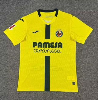 Maillot Villarreal domicile 2025-2026 jaune