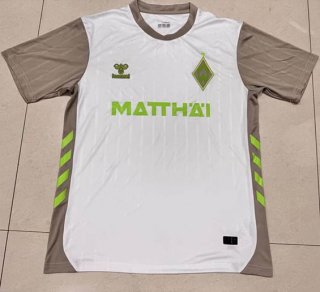 Maillot Werder Bremen extérieur 2025-2026 blanc gris