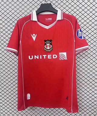 Maillot Wrexham domicile 2025-2026 rouge