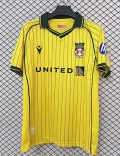 Maillot Wrexham extérieur 2025-2026 Jaune