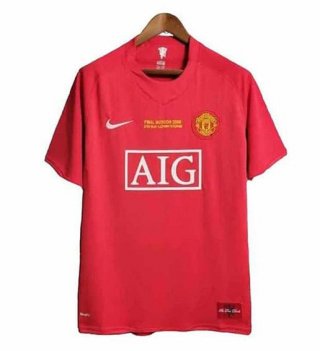 Maillot Manchester United rétro domicile 2007/2008