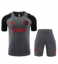 Maillot Training Manchester United+Short gris 2024/2025