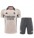 Maillot Training Real Madrid+Short 2024/2025 gris