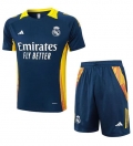 Maillot Training Real Madrid+Short bleu 2024/2025