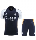 Maillot Training Real Madrid+Short bleu blanc 2024/2025