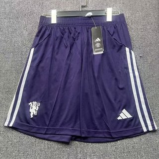 Short Manchester United extérieur 2025-2026 bleu