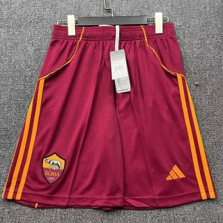 Short Roma domicile 2025-2026 rouge