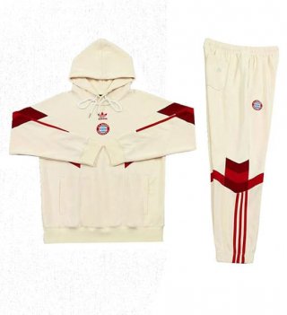 Sweat à capuche Bayern Munich+pantalon Beige 2024/2025