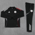 Sweat zippé Ajax noir+pantalon 2025/2026