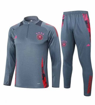 Sweat zippé Allemagne+pantalon gris 2024/2025