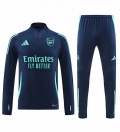 Sweat zippé Arsenal+pantalon 2024/2025 bleu