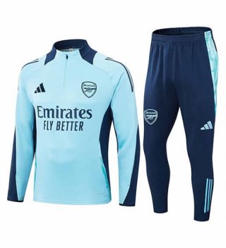 Sweat zippé Arsenal+pantalon bleu 2024/25