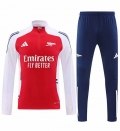 Sweat zippé Arsenal+pantalon rouge blanc bleu 2024/2025