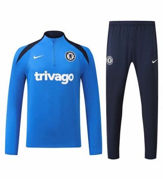 Sweat zippé Chelsea+pantalon 2024/2025 bleu