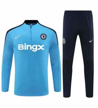 Sweat zippé Chelsea+pantalon 2024/25 bleu