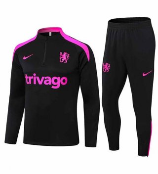 Sweat zippé Chelsea+pantalon noir 2024/2025