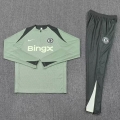 Sweat zippé Chelsea vert noir+pantalon 2025/2026
