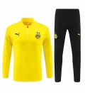 Sweat zippé Dortmund+pantalon noir jaune 2024/25