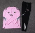 Sweat zippé Inter Miami blanc+pantalon rose noir 2025-2026