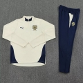 Sweat zippé Marseille pantalon 2025-26 beige bleu