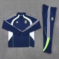 Sweat zippé Real Madrid bleu+pantalon 2025/2026