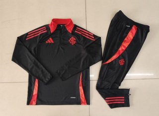 Sweat zippé SC Internacional+pantalon noir rouge 2025-2026