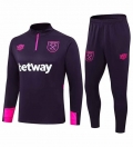 Sweat zippé West Ham+pantalon noir 2024/2025