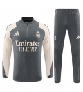 Sweat zippé Real Madrid+pantalon gris 2024/2025