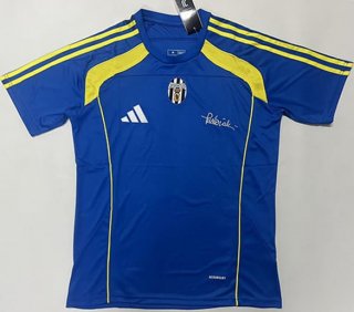 T Shirts Juventus 2025-2026 bleu jaune