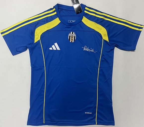 T Shirts Juventus 2025-2026 bleu jaune