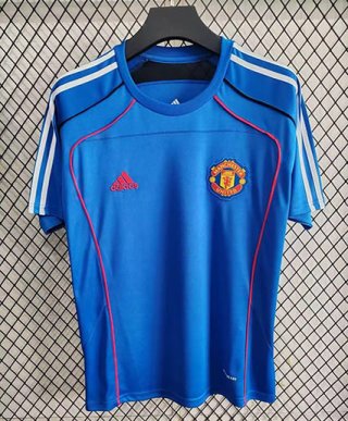 T Shirts Manchester United 2025-2026 bleu