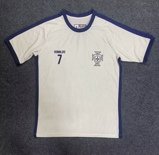 T Shirts Portugal 2025-2026 blanc ronaldo 7