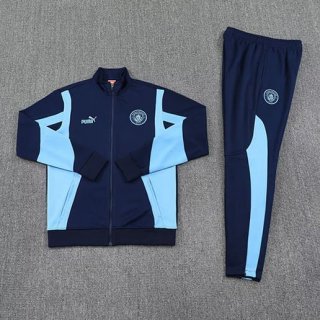 Veste Manchester City+pantalon bleu 2025/2026