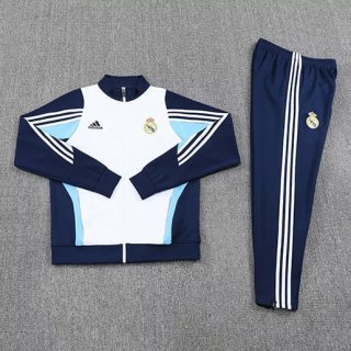 Veste Real Madrid+Pantalon blanc bleu 2025-2026