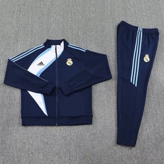 Veste Real Madrid+Pantalon bleu blanc 2025-2026