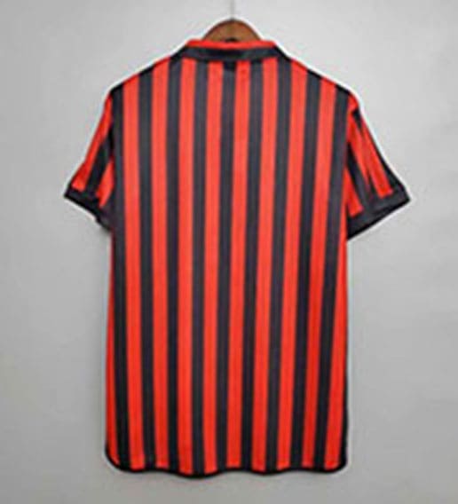 Maillot Milan AC rétro domicile 1999/2000