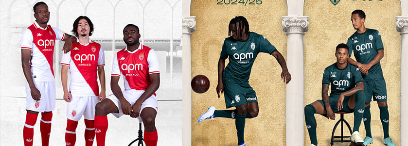 Maillot de football AS Monaco 2024 2025