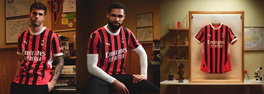 Maillot de football Milan AC 2024 2025