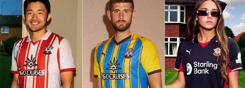 Maillot de football Southampton 2025-2026
