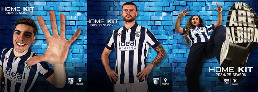 Maillot de football West Bromwich Albion 2024 2025