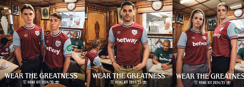 Maillot de football West Ham 2024 2025