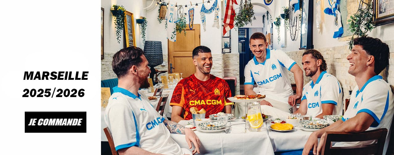 Maillots Marseille 2025-2026 pas cher