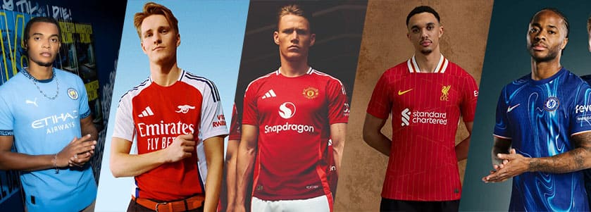 Maillots Premier League en Ligne