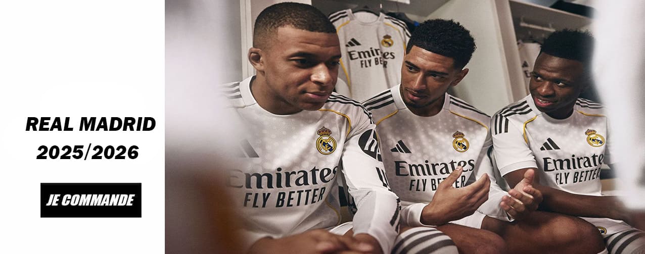 Maillots Real Madrid 2025-2026 pas cher