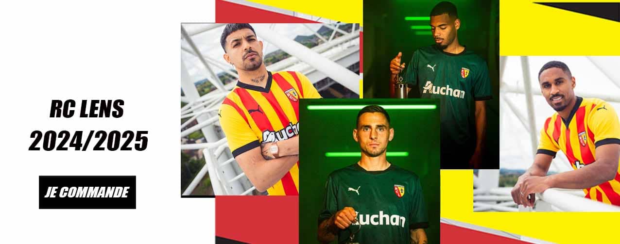 Maillots de foot RC Lens 2024 2025